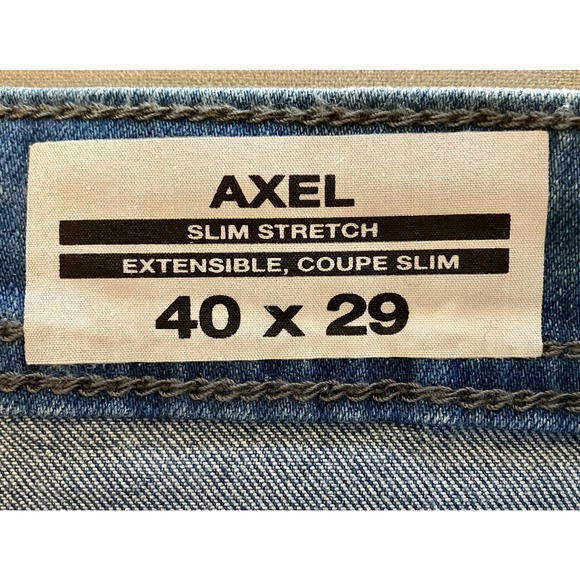 New! Buffalo David Bitton Men's Axel 5 Pocket Slim Stretch Jean 40x29 NWT - Picture 8 of 9